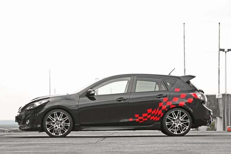 Заряженная Mazda3 MPS от ателье MR Car Design (5 фото)