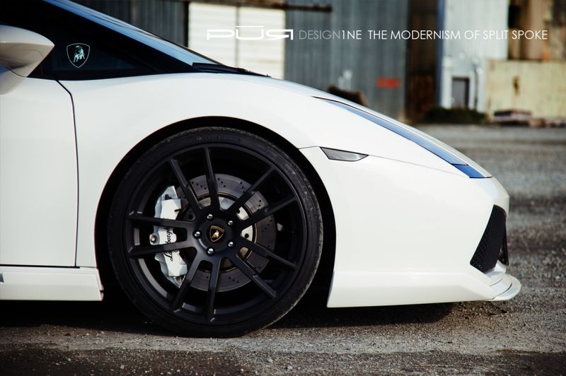 Lamborghini Gallardo Spyder от Hamann обули в ателье PUR Wheels (5 фото)
