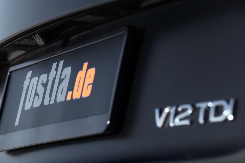 Самый мощный дизельный Audi Q7 V12 TDI стал мощнее в ателье Fostla (14 фото)