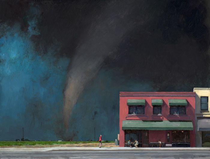 Рисунки мощных торнадо (53 фото)