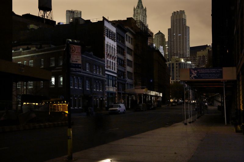 Темные улицы Нью-Йорка (16 фото)