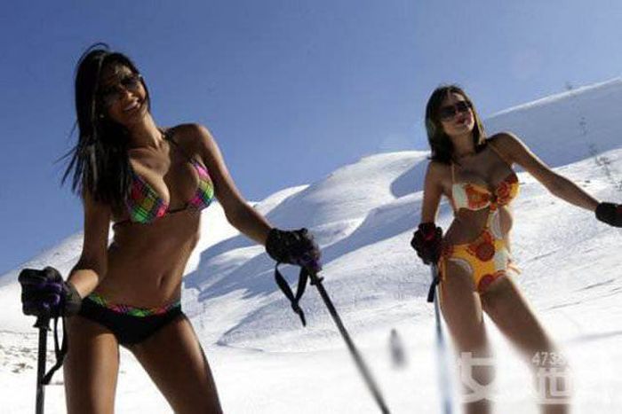  Стройные девушки, которые любят активный зимний отдых (74 фото)